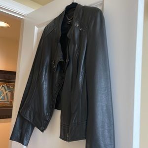 Black Cool Leather Jacket